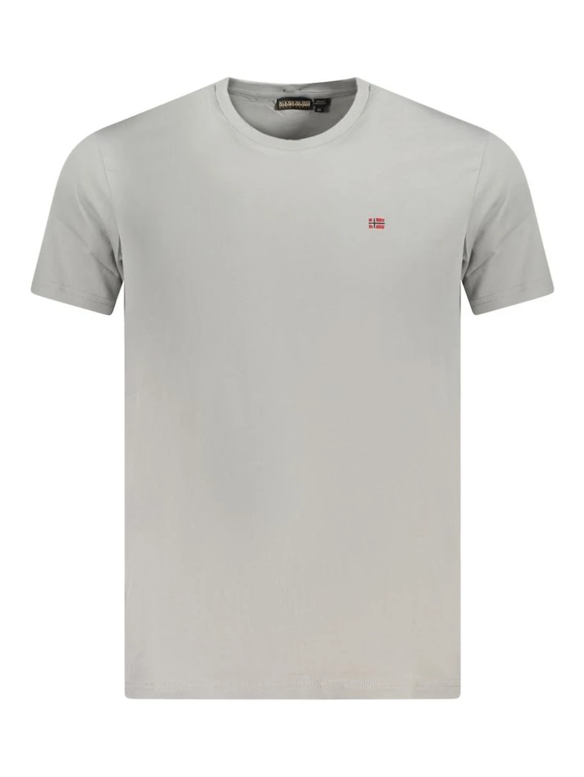 Gray Cotton T-Shirt