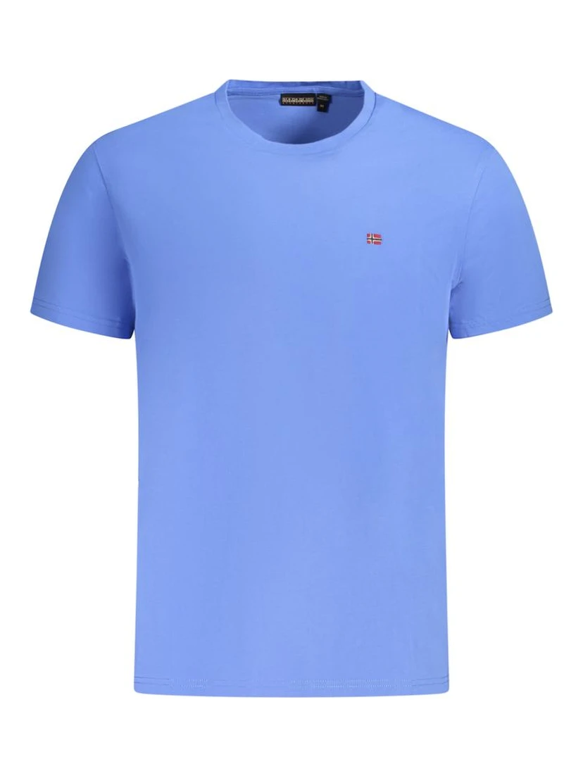 Blue Cotton T-Shirt