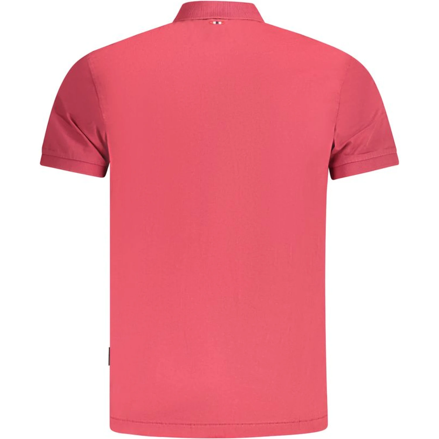 Red Cotton Polo Shirt