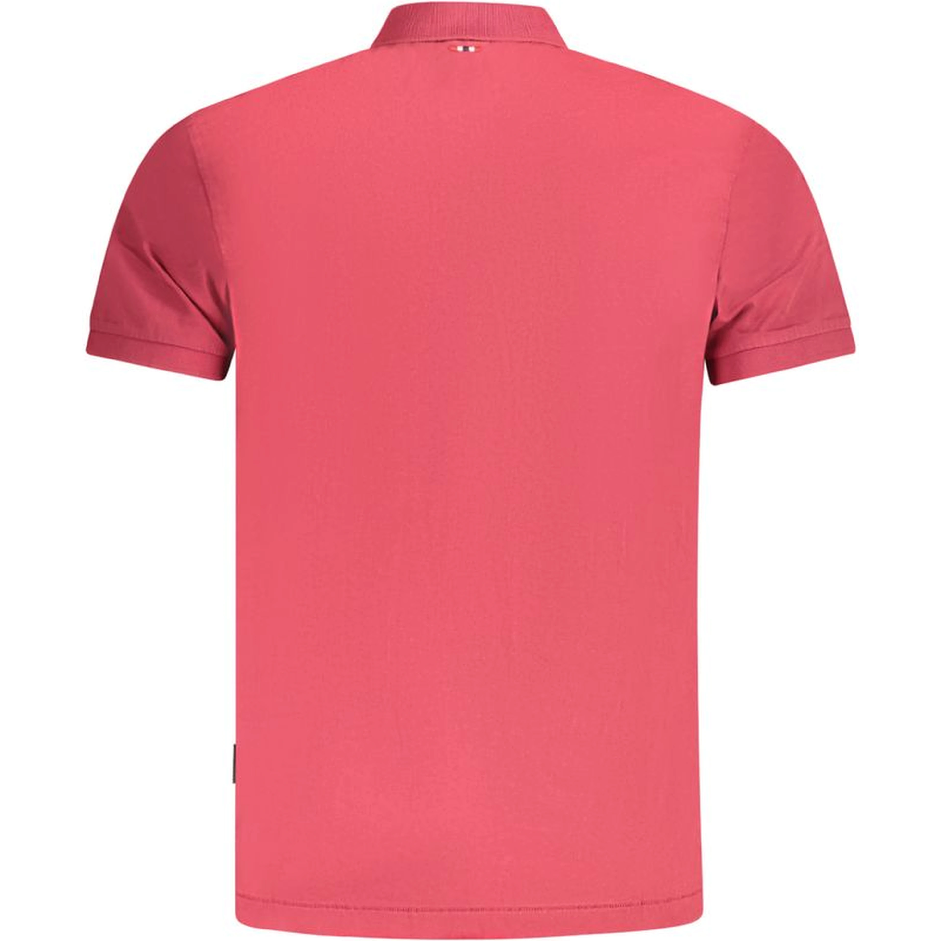 Red Cotton Polo Shirt