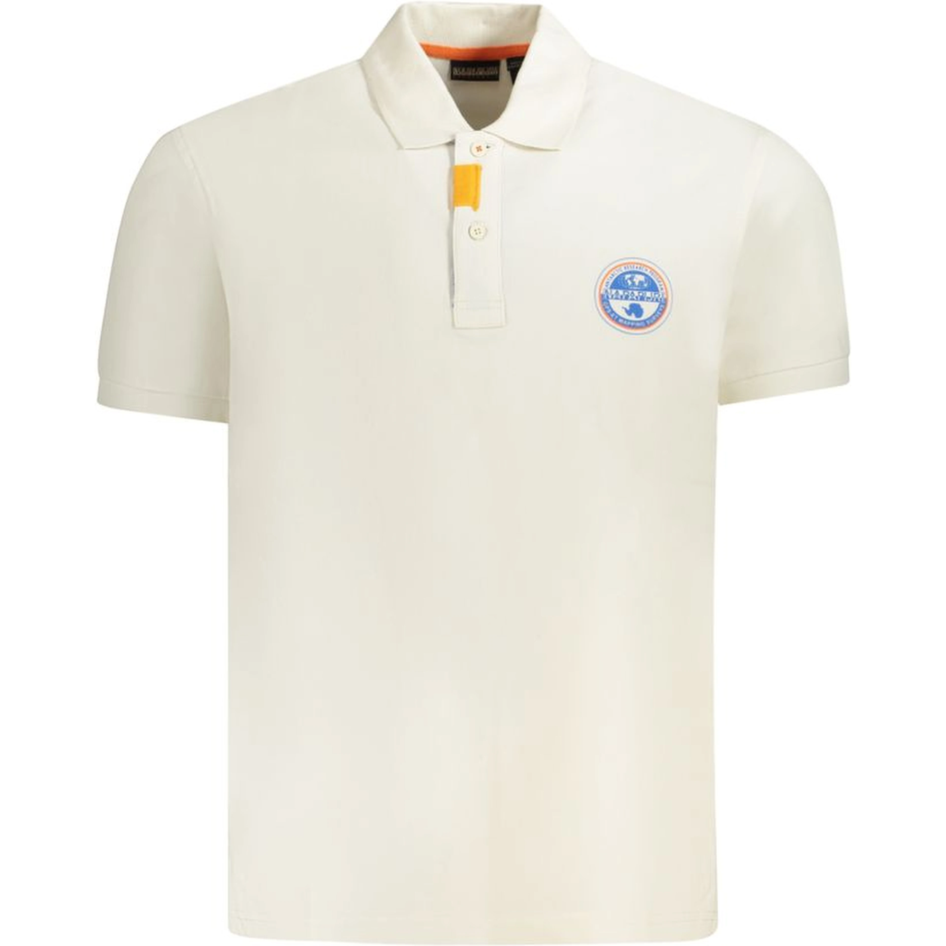 White Cotton Polo Shirt