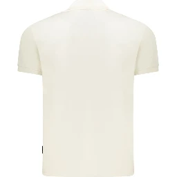 White Cotton Polo Shirt