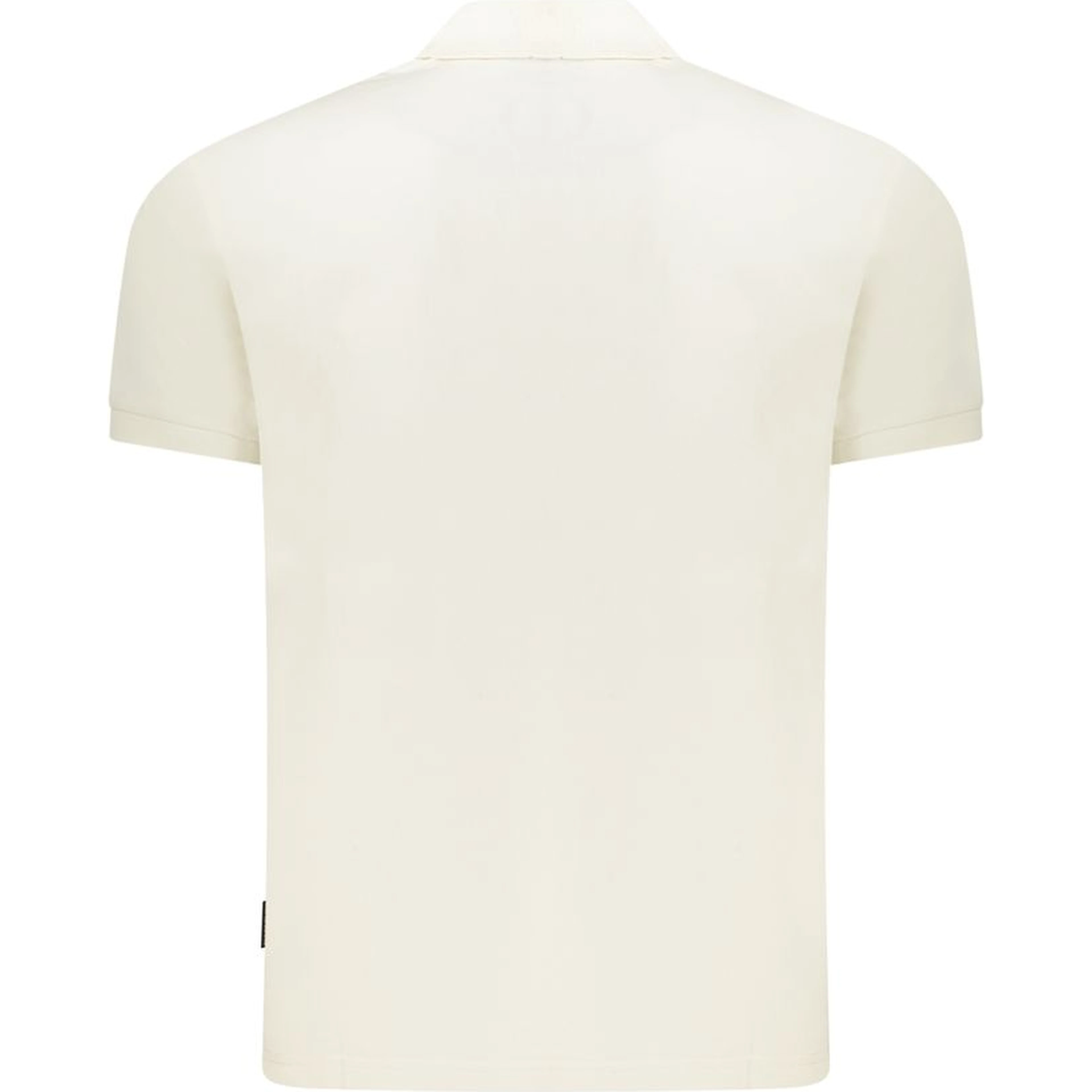 White Cotton Polo Shirt