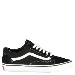 Black Polyester Sneaker