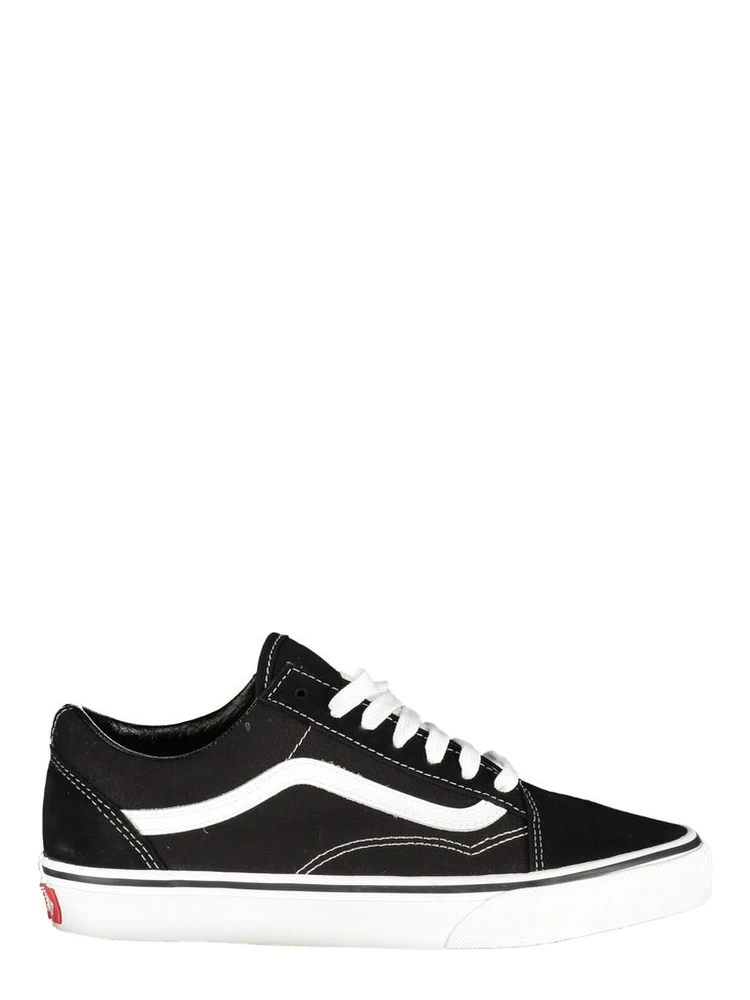 Black Polyester Sneaker