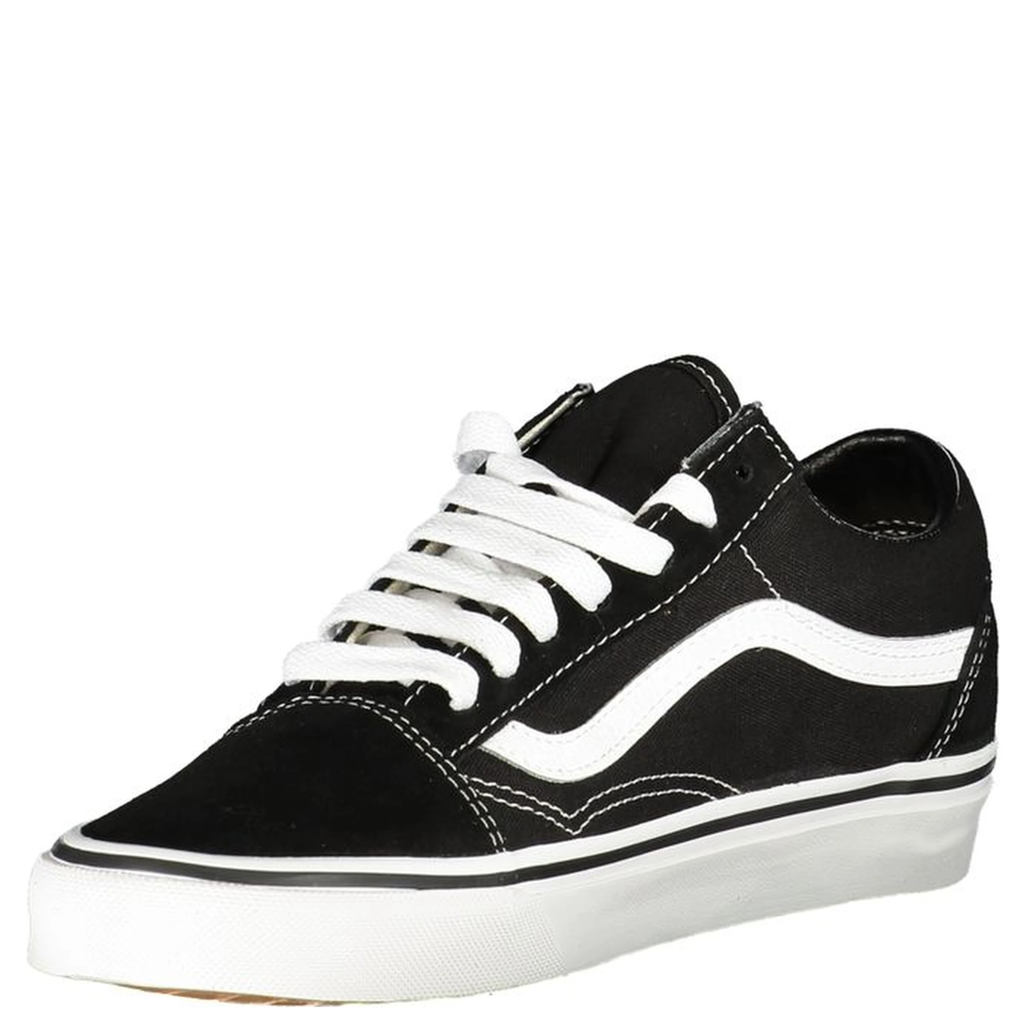 Black Polyester Sneaker