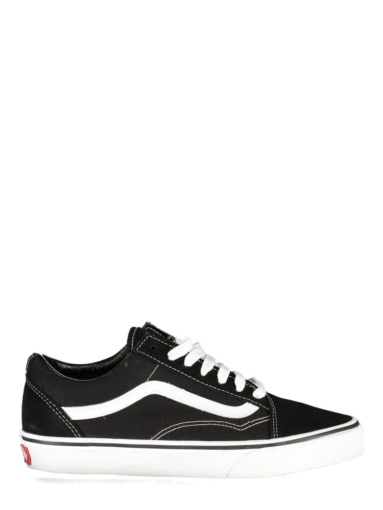 Black Polyester Sneaker
