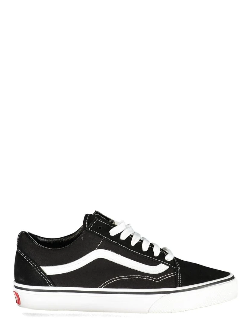Black Polyester Sneaker
