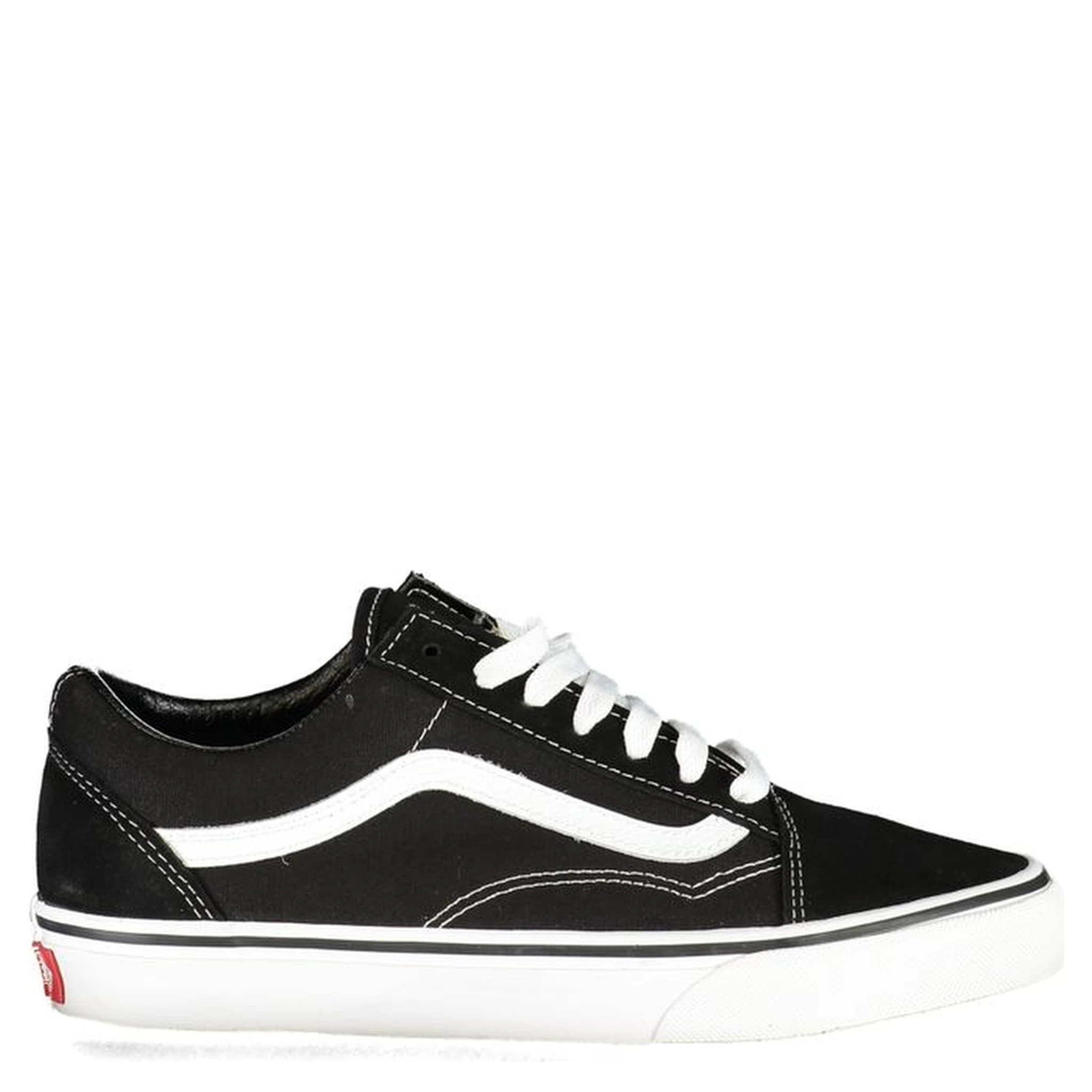 Black Polyester Sneaker
