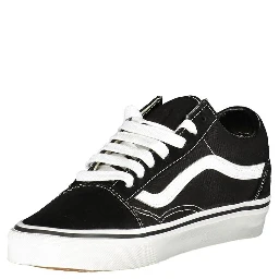 Black Polyester Sneaker