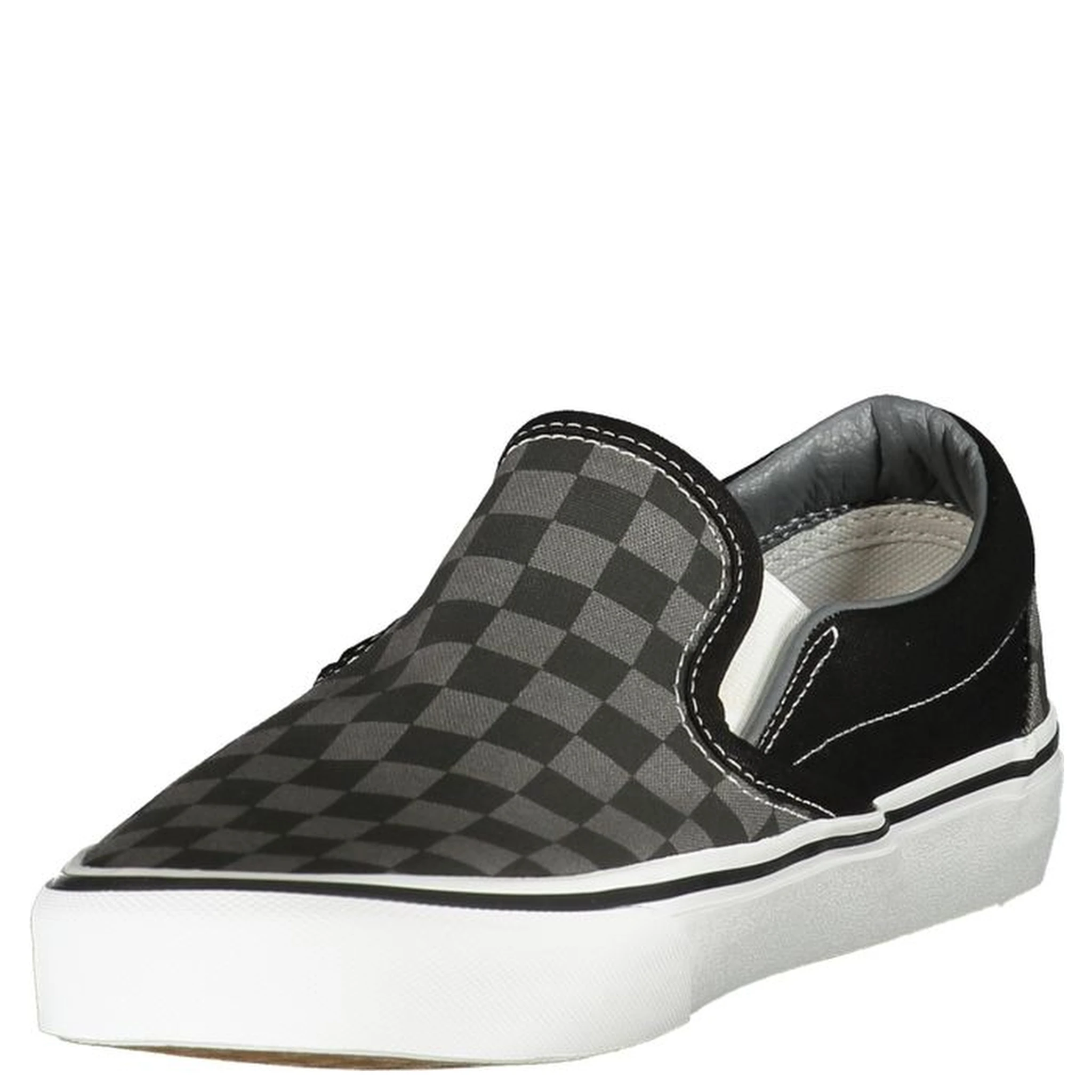 Black Polyester Sneaker