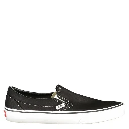 Black Polyester Sneaker