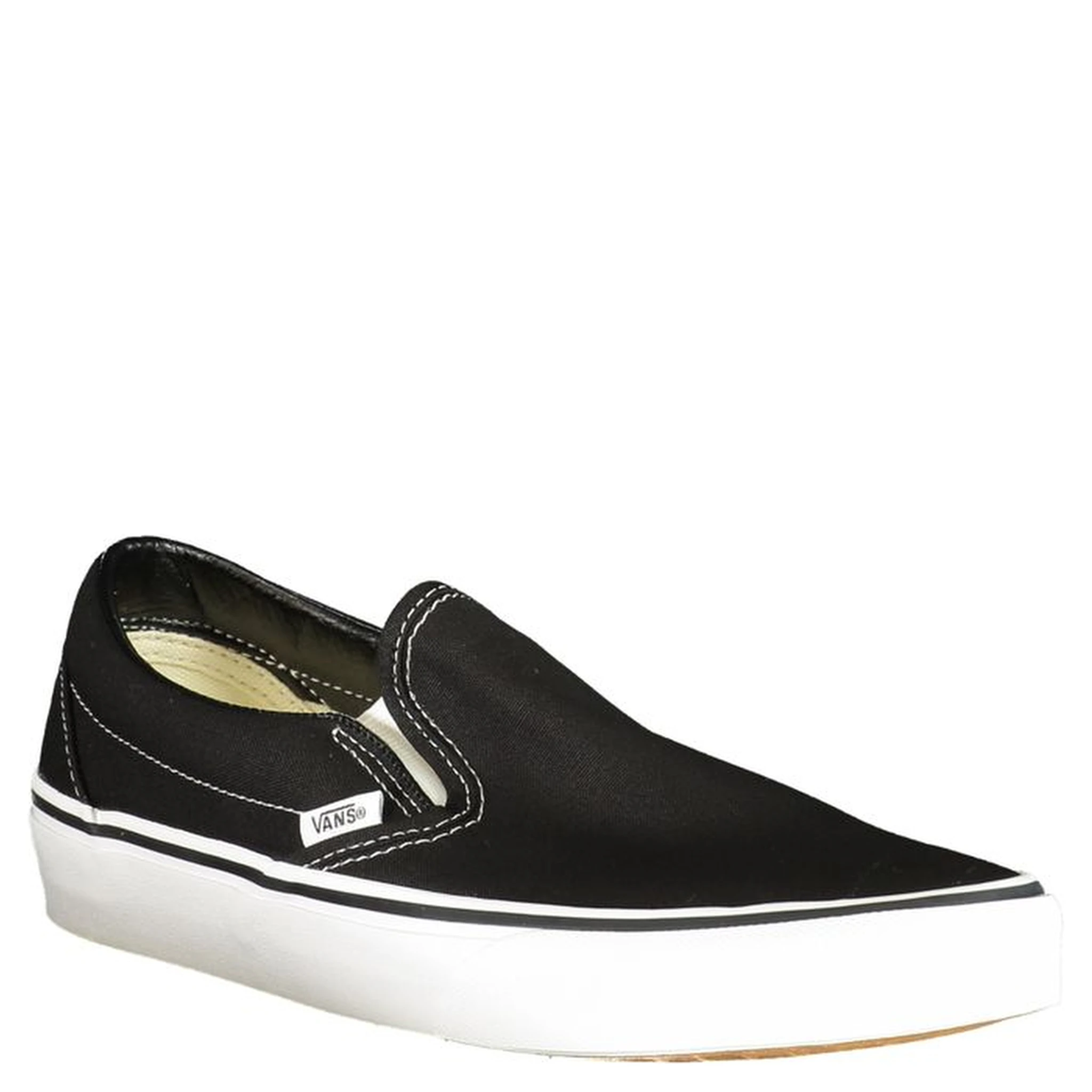 Black Polyester Sneaker