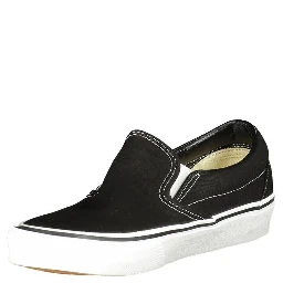 Black Polyester Sneaker
