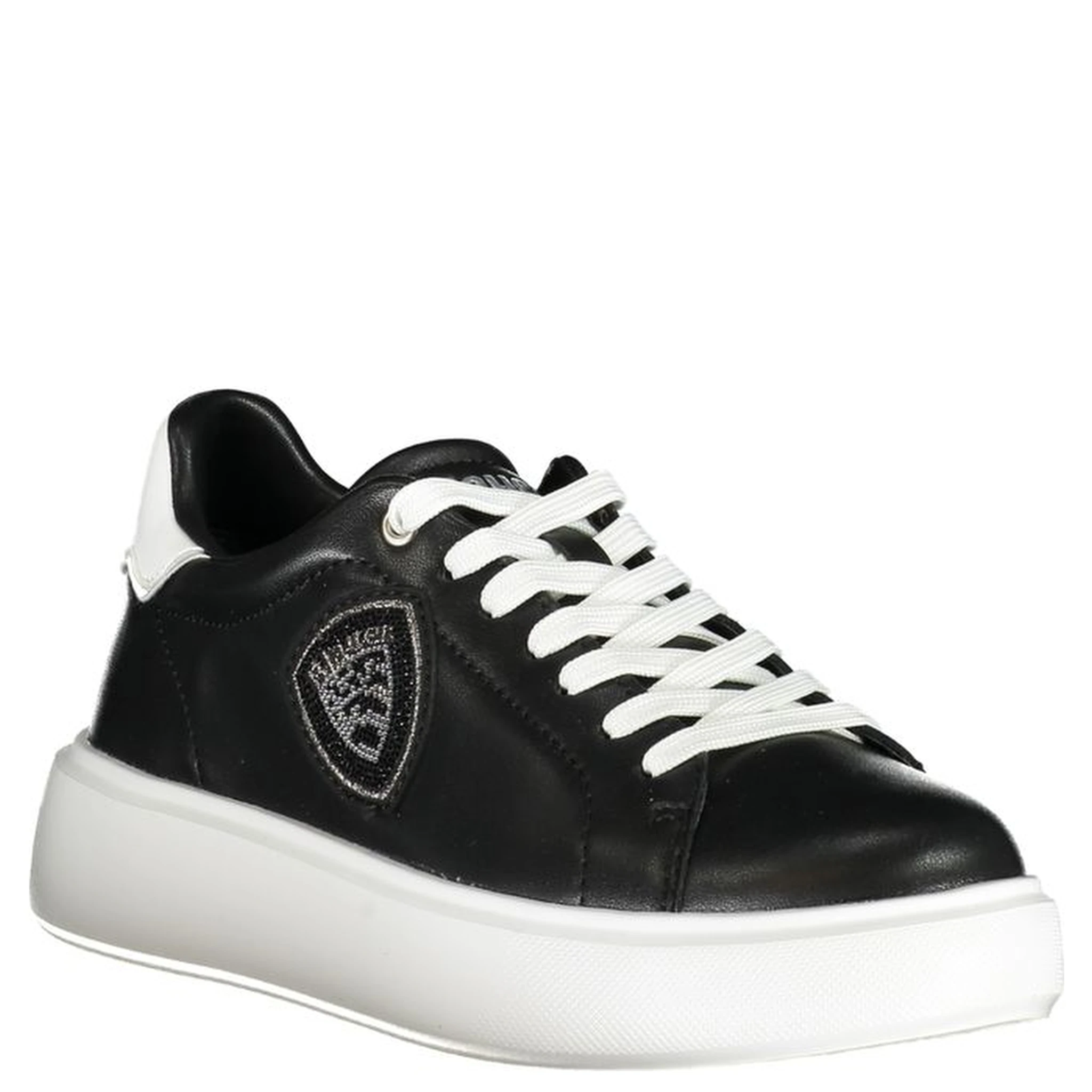 حذاء رياضي أسود من البوليستر