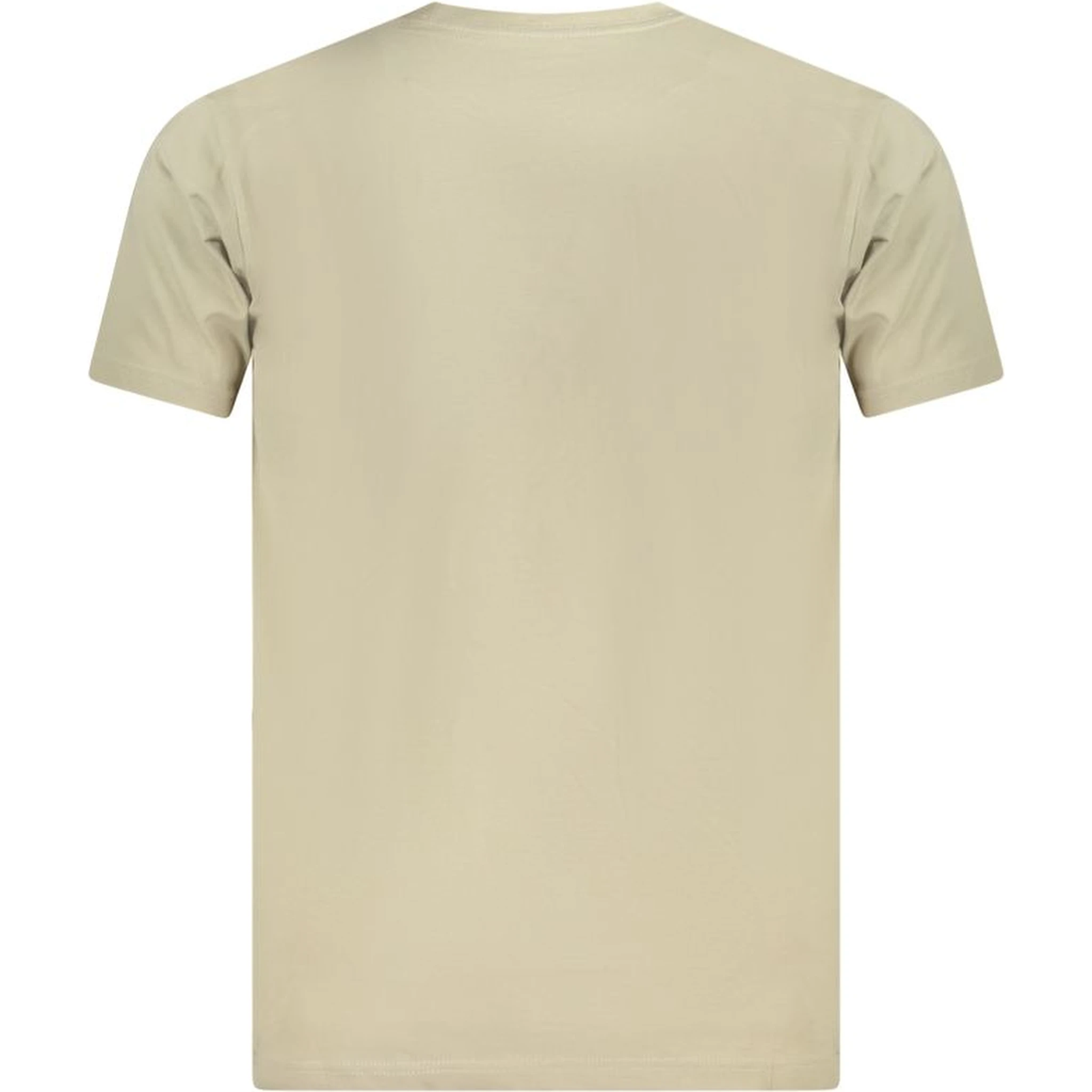 Beige Cotton T-Shirt