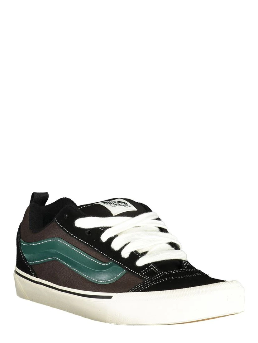 Black Polyester Sneaker