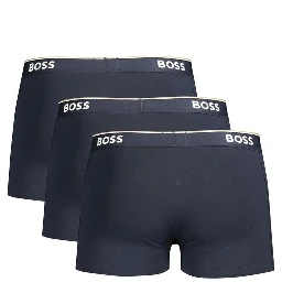 Blue Cotton Underwear