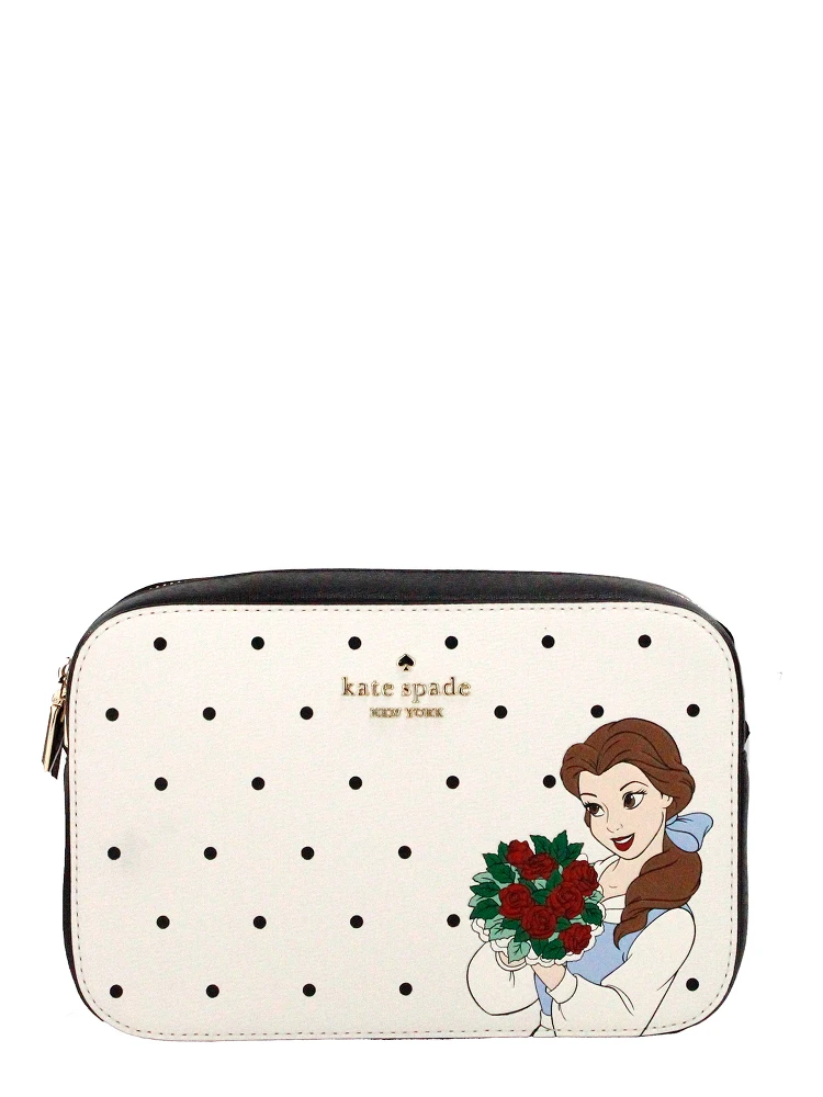 Disney Beauty and the Beast Mini Camera Crossbody Bag Purse