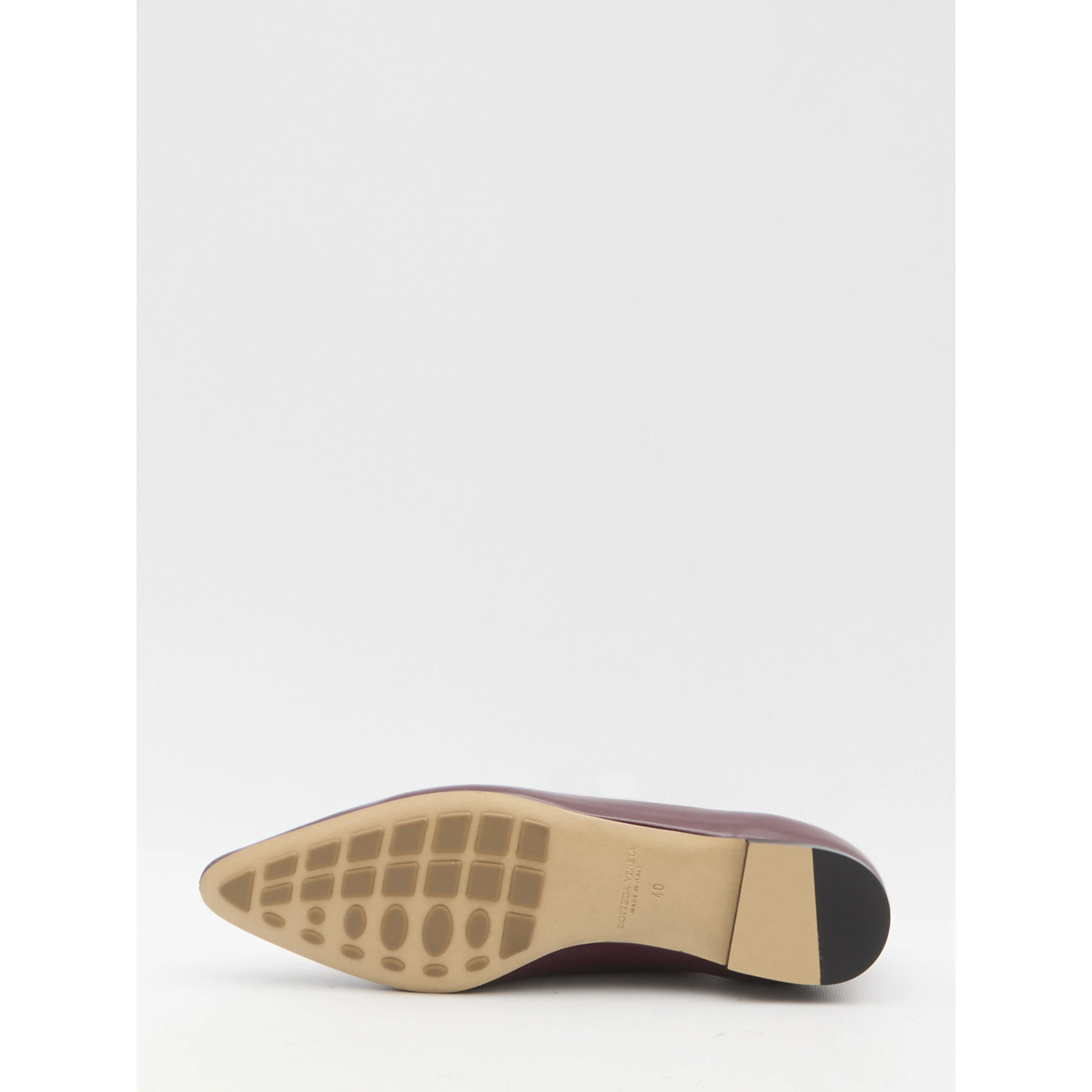 Burgundy Sofia ballet flats