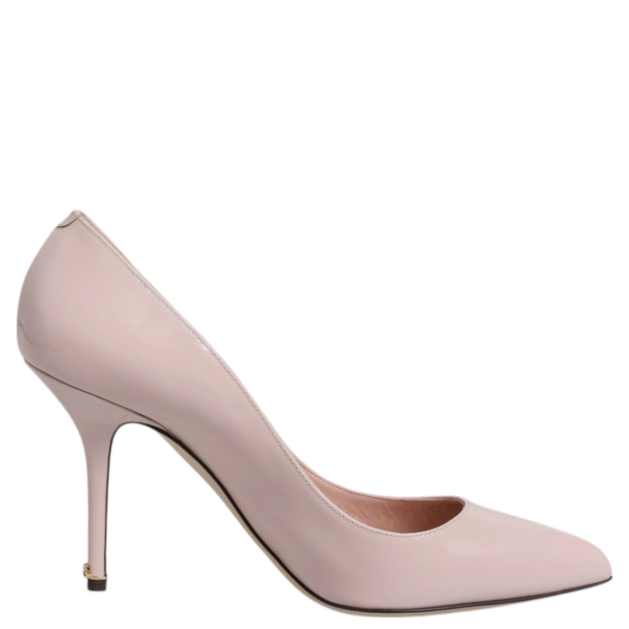 Pink Patent Leather Stiletto Heel Pumps Shoes