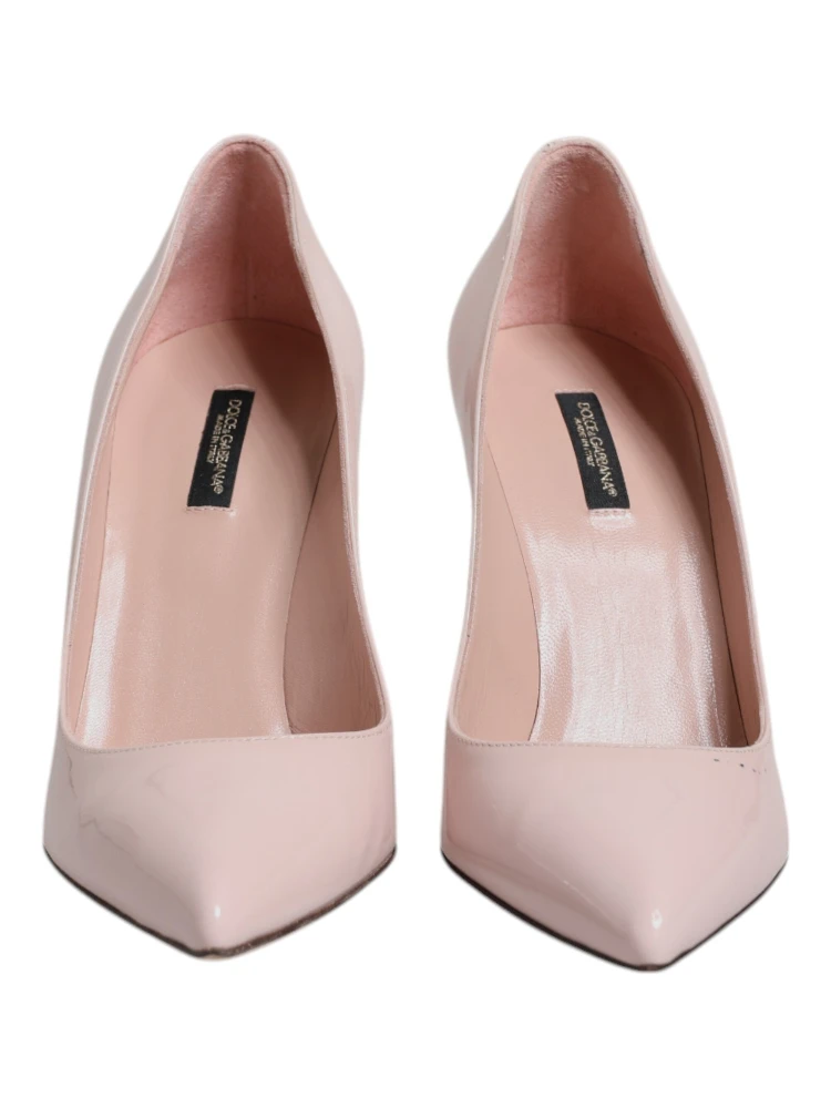 Pink Patent Leather Stiletto Heel Pumps Shoes alternative