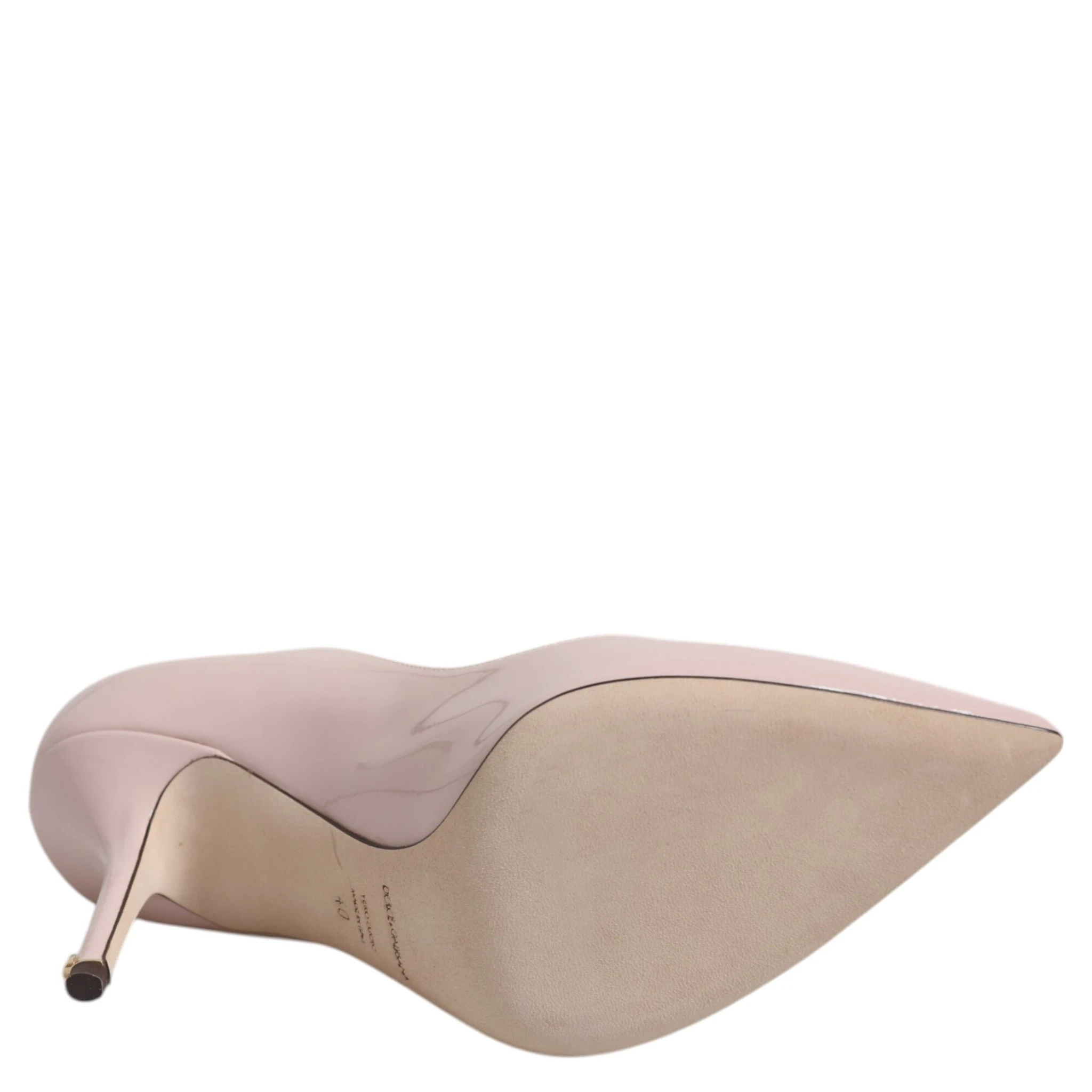 Pink Patent Leather Stiletto Heel Pumps Shoes