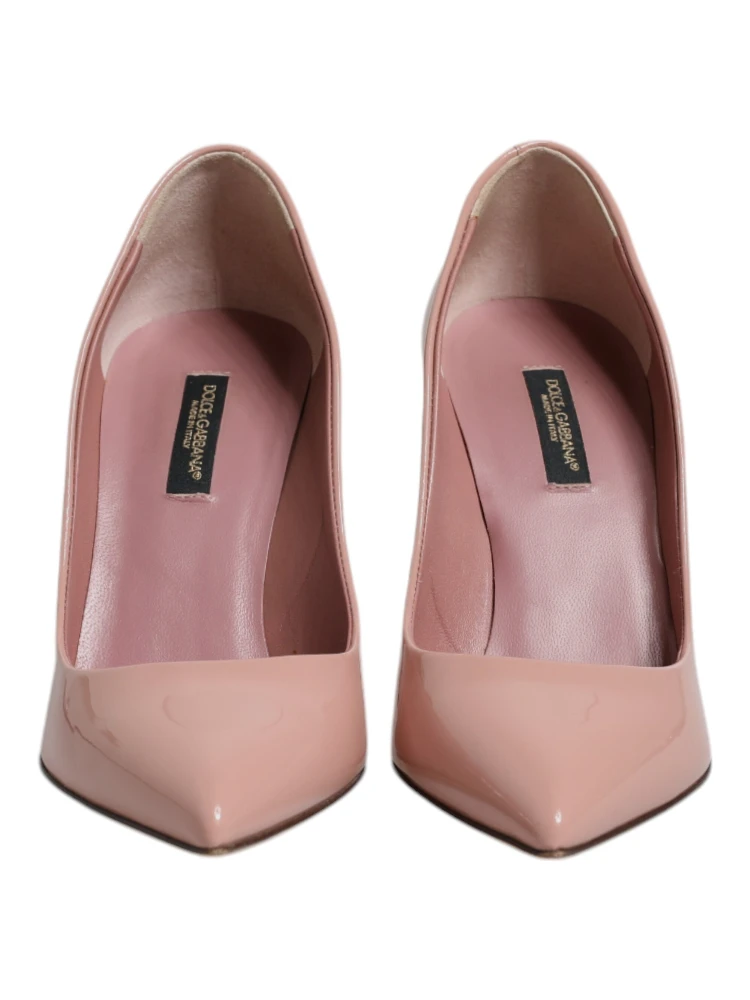 Pink Patent Leather Stiletto Heel Pumps Shoes alternative