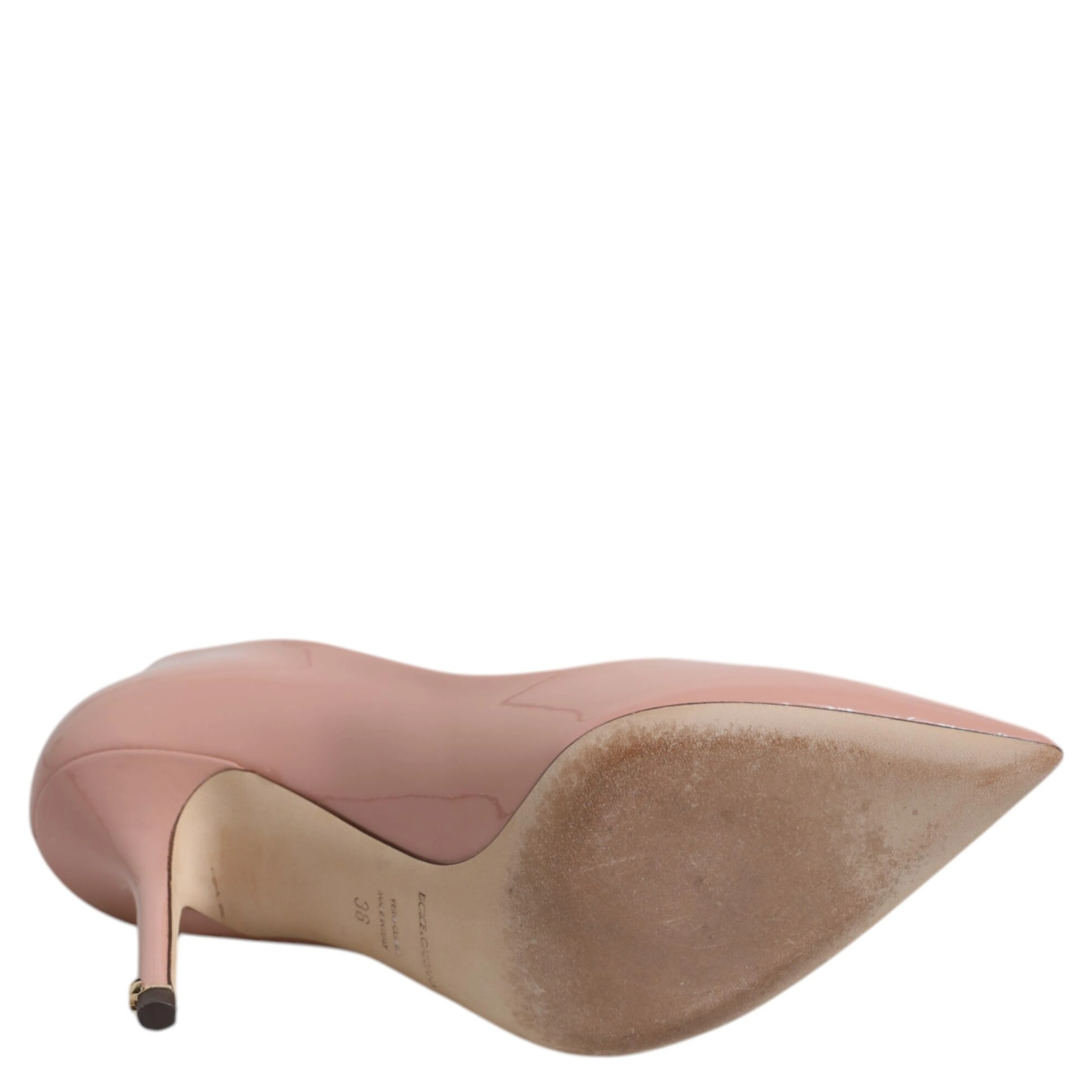 Pink Patent Leather Stiletto Heel Pumps Shoes