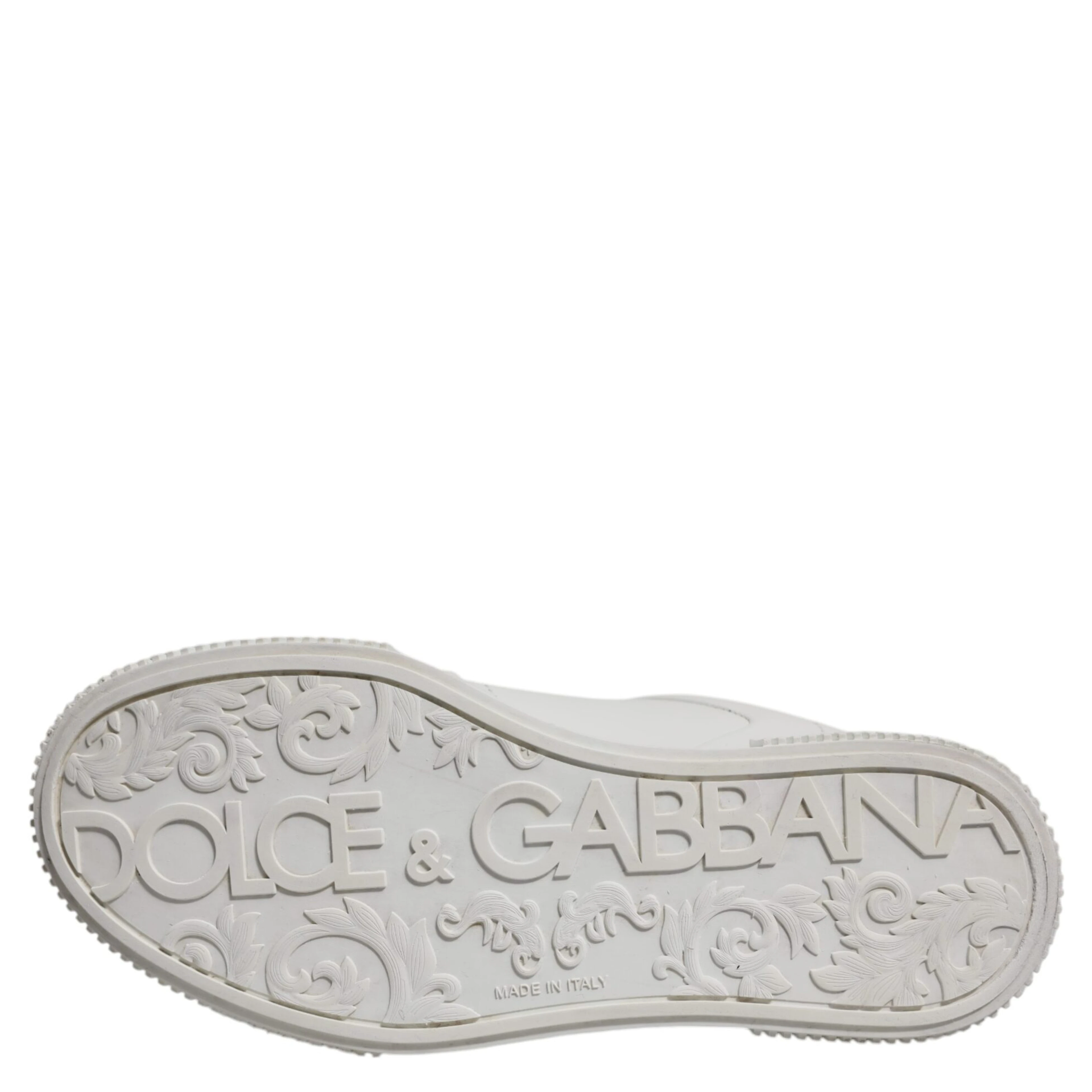 White Miami Leather Low Top Sneakers Shoes