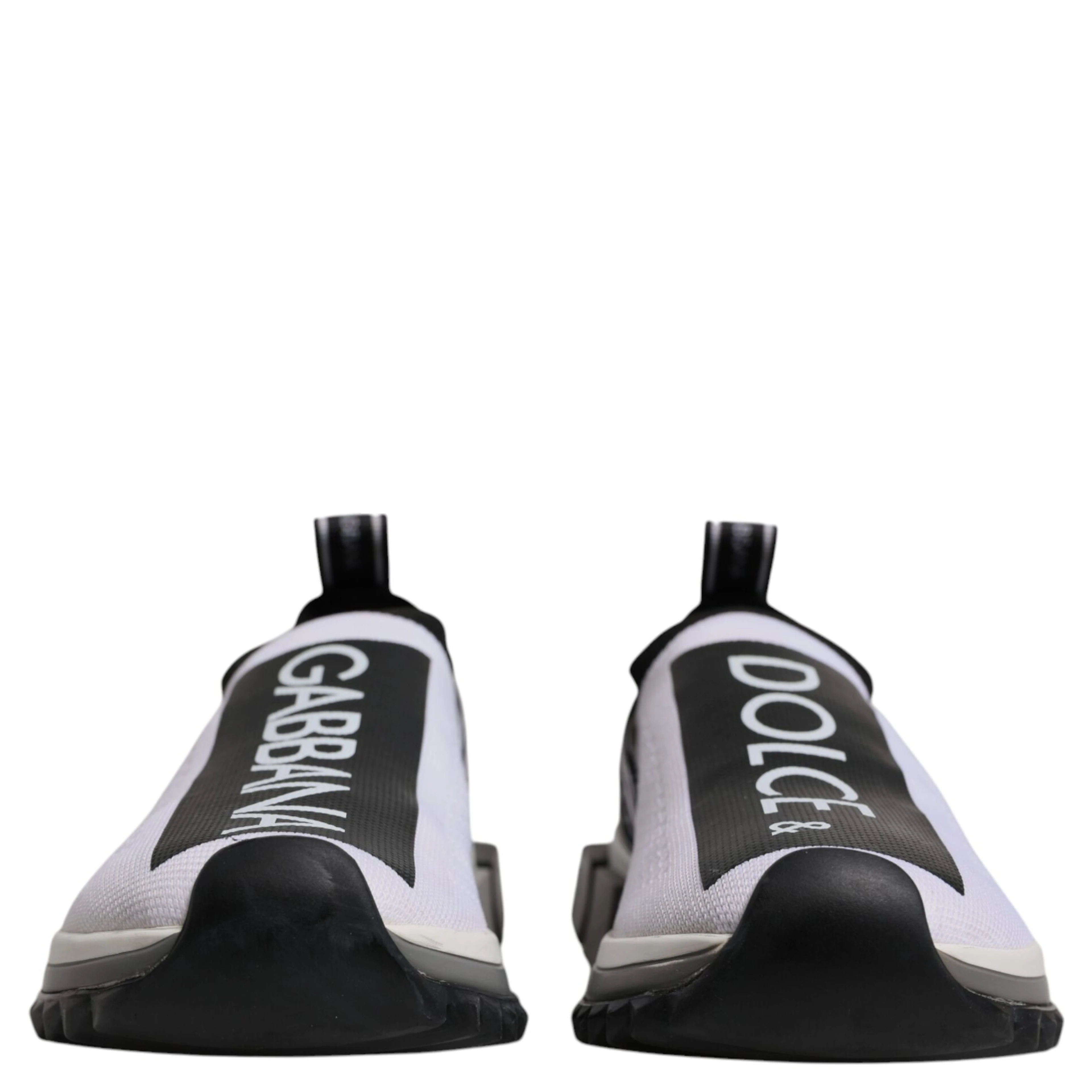 White Black Slip On Sorrento Sneakers Shoes