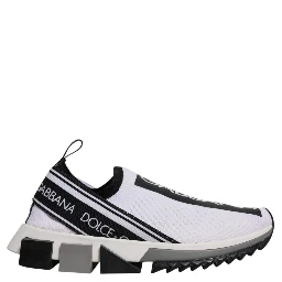 White Black Slip On Sorrento Sneakers Shoes