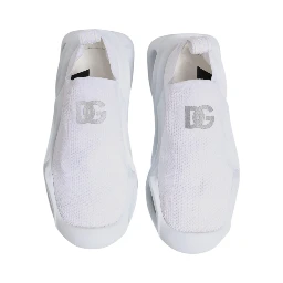 White Slip On Wave Low Top Sneakers Shoes