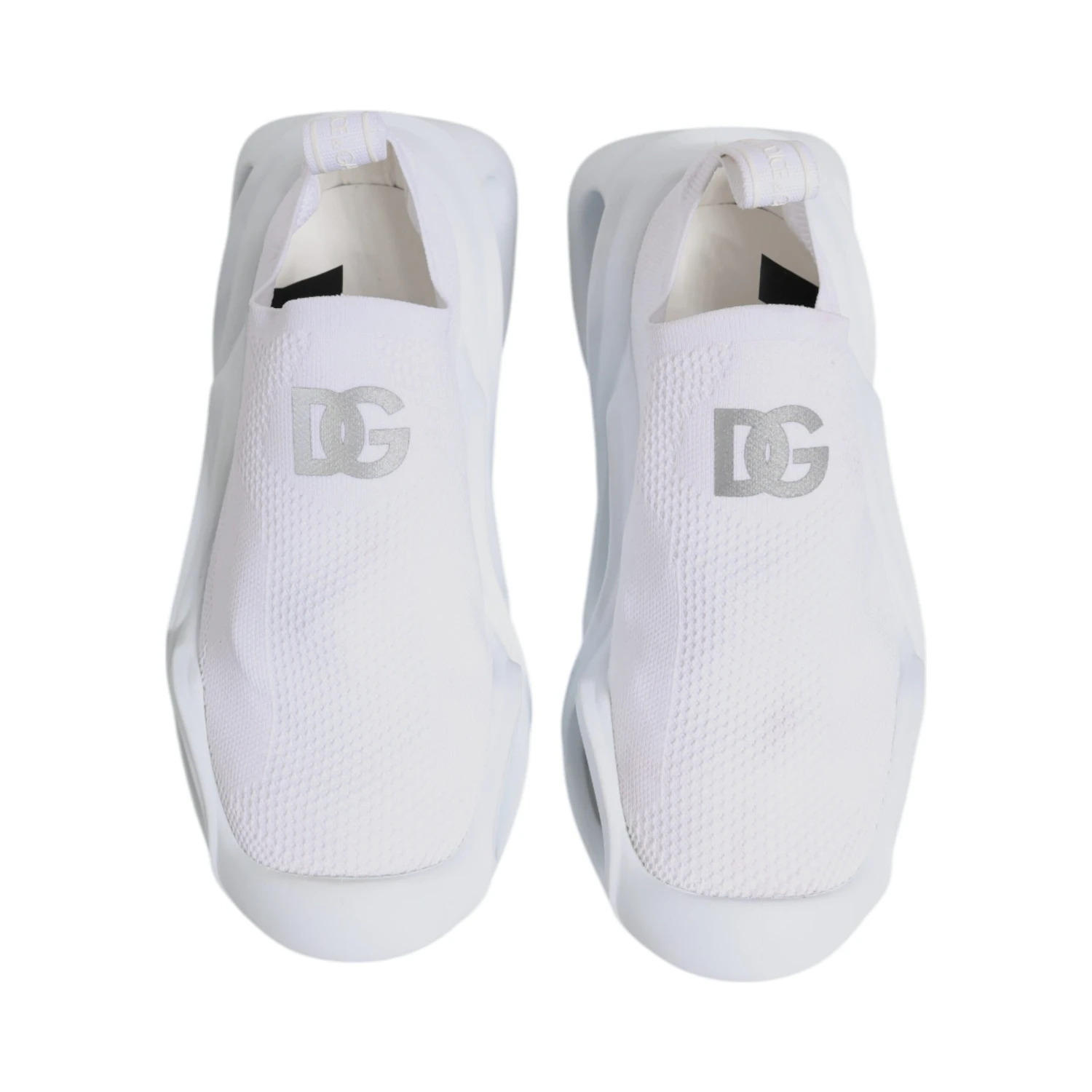 White Slip On Wave Low Top Sneakers Shoes