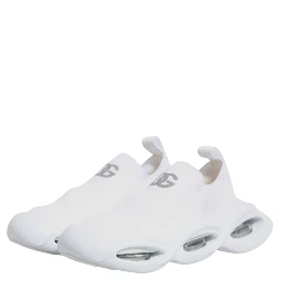 White Slip On Wave Low Top Sneakers Shoes