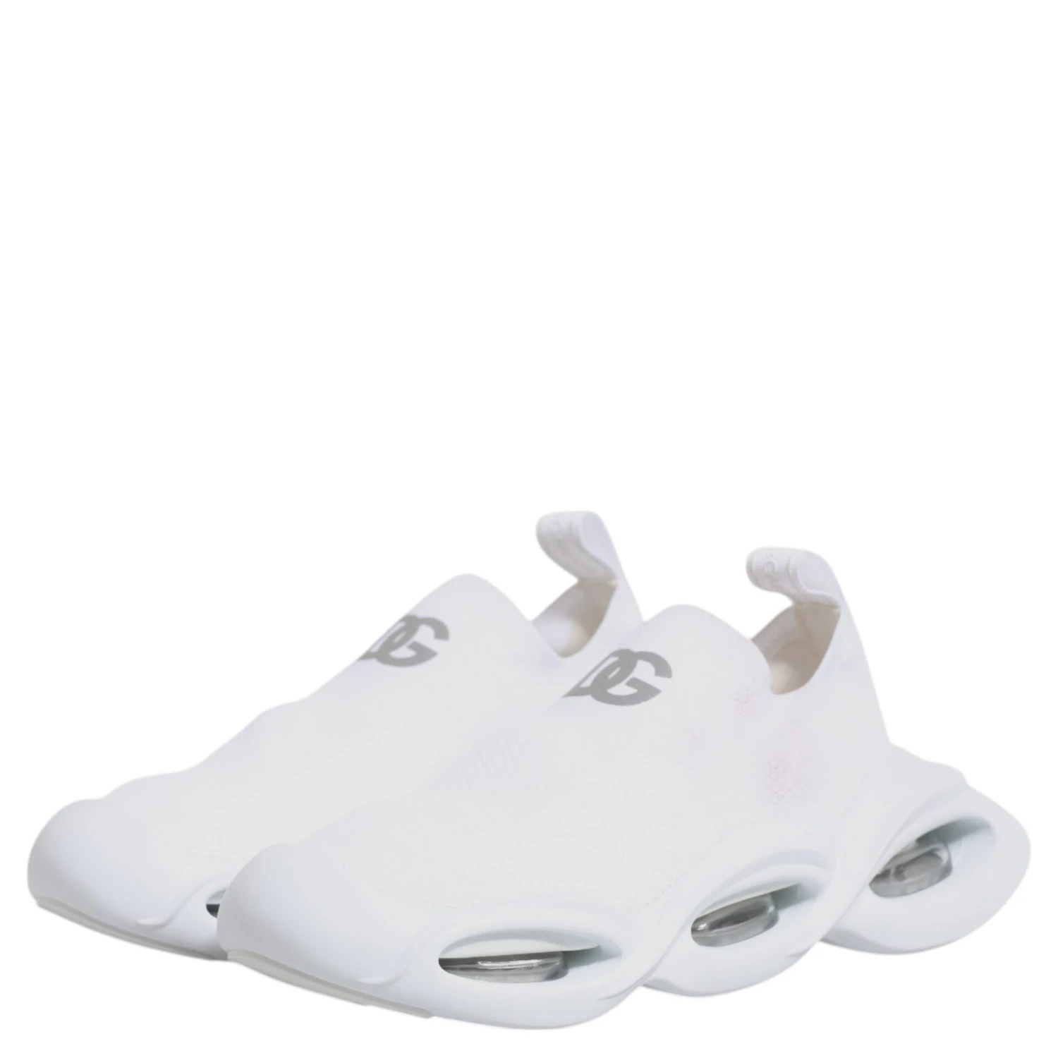White Slip On Wave Low Top Sneakers Shoes