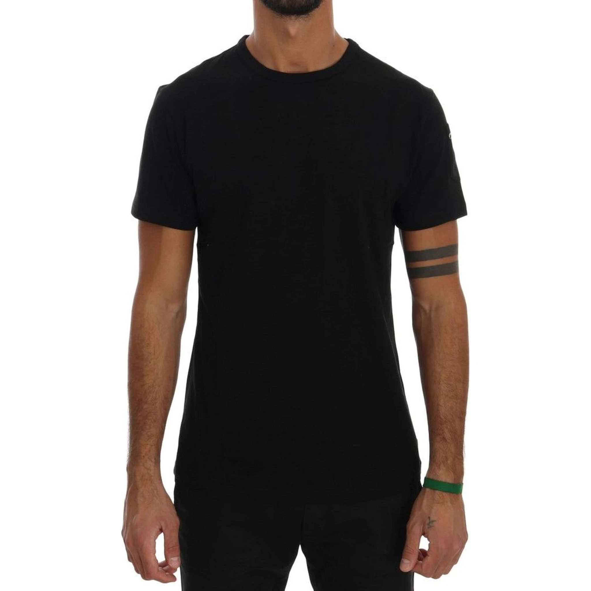 Black Cotton T-Shirt