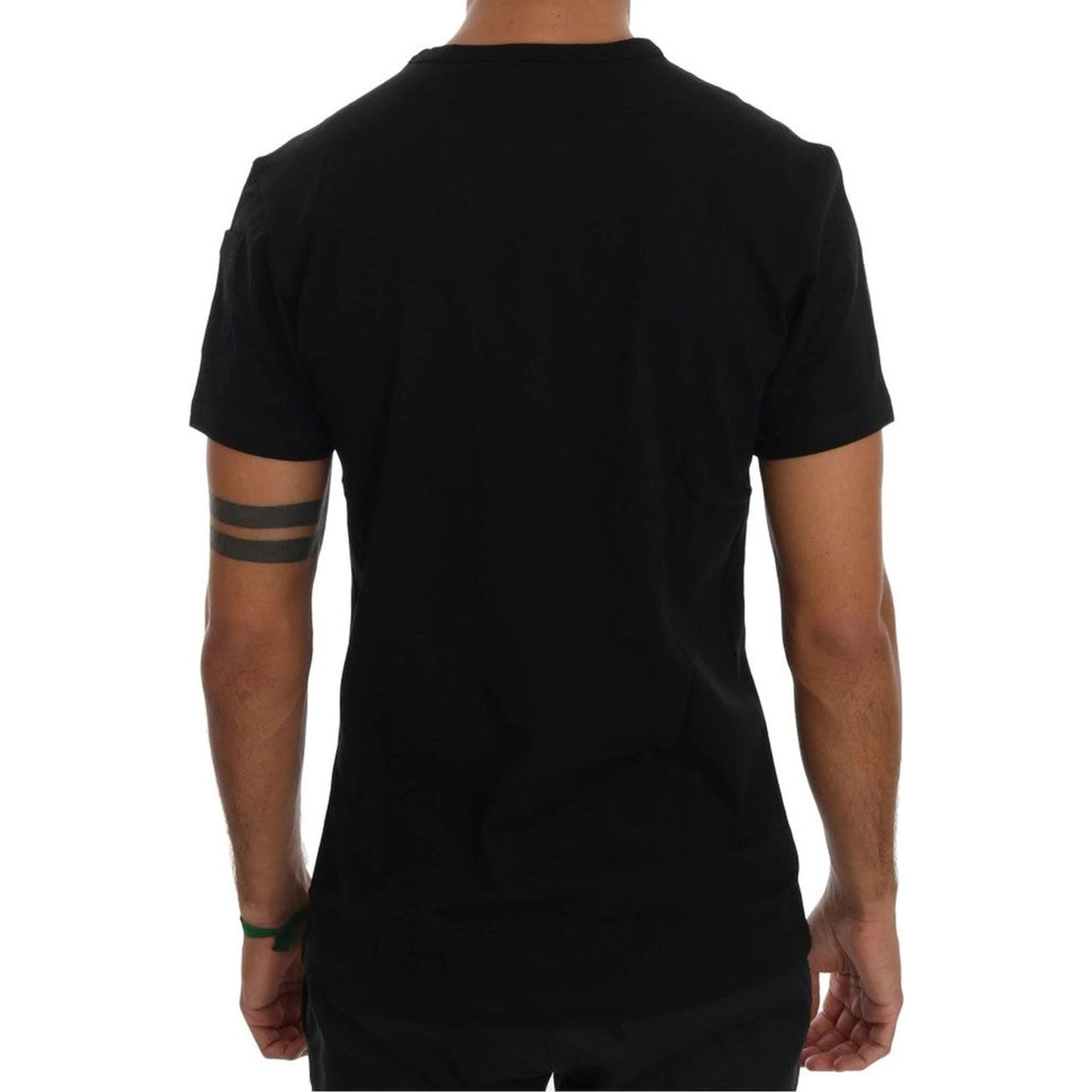 Black Cotton T-Shirt