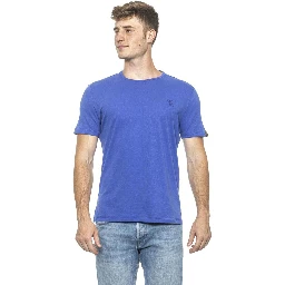 Light Blue Cotton T-Shirt
