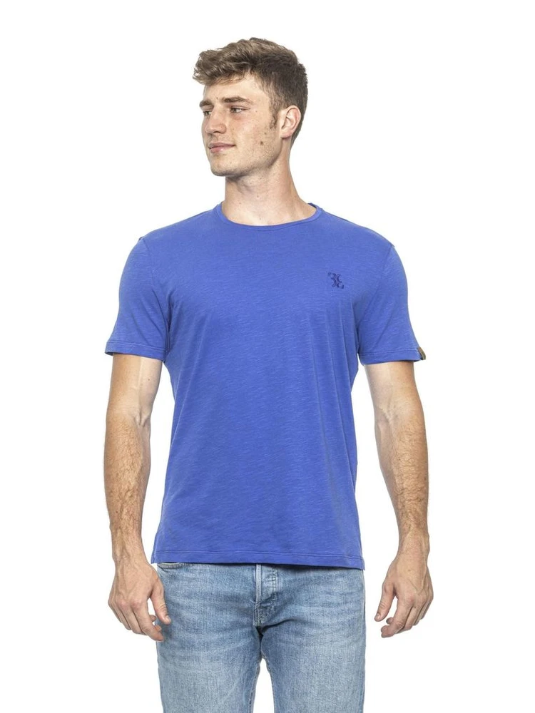 Light Blue Cotton T-Shirt