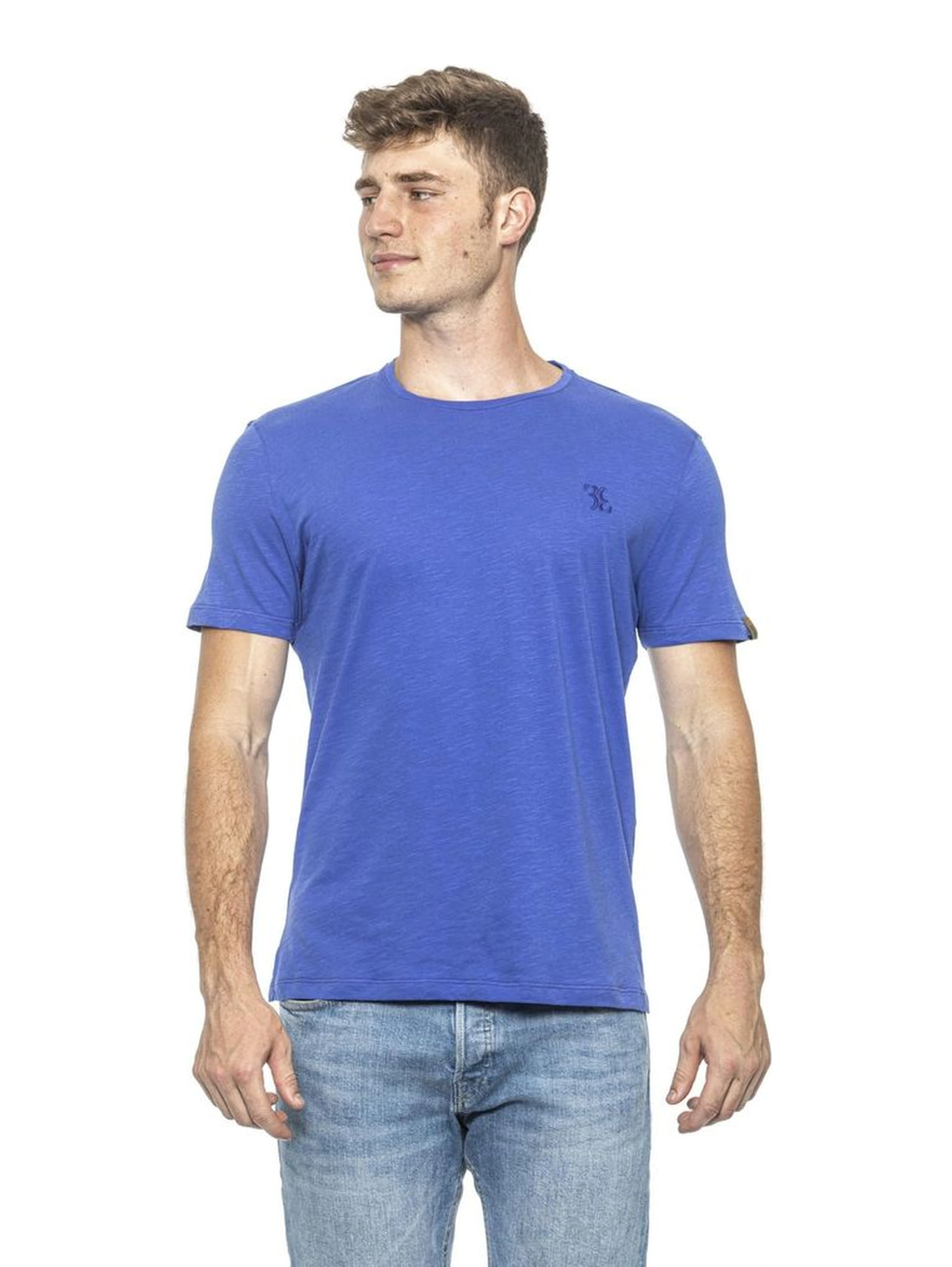 Light Blue Cotton T-Shirt