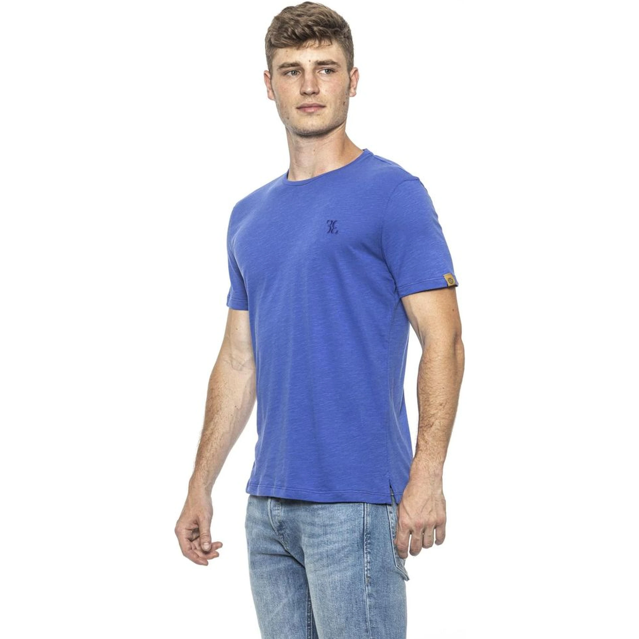 Light Blue Cotton T-Shirt