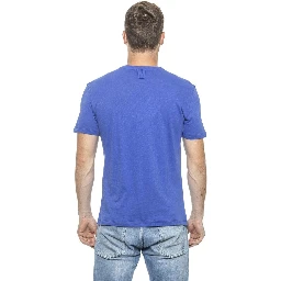 Light Blue Cotton T-Shirt