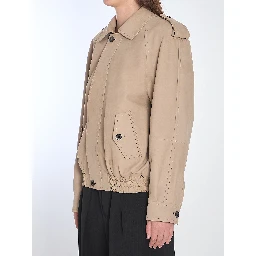 Nubuck bomber jacket