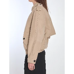 Nubuck bomber jacket