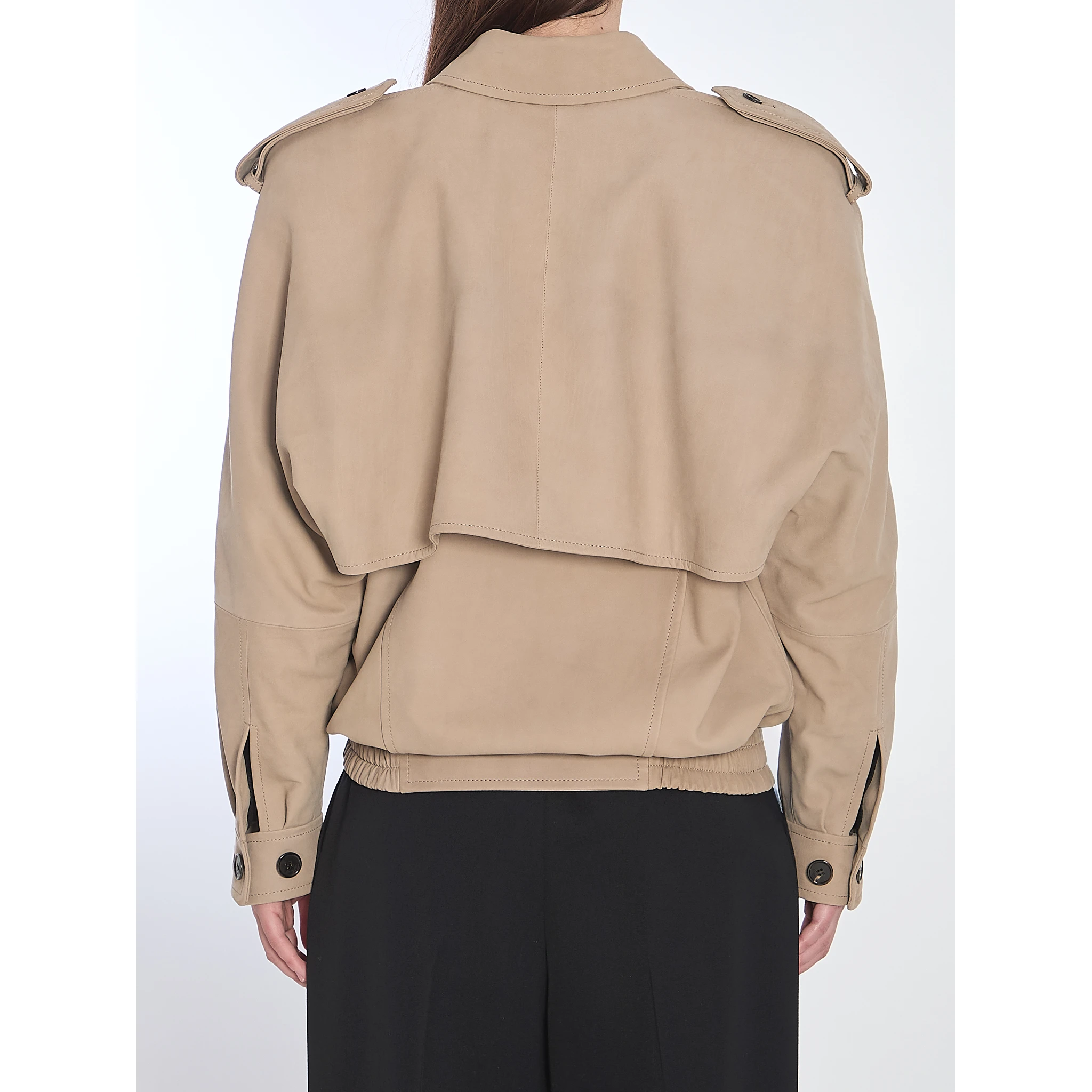 Nubuck bomber jacket