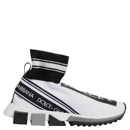 White Black Sorrento Socks Sneakers Shoes