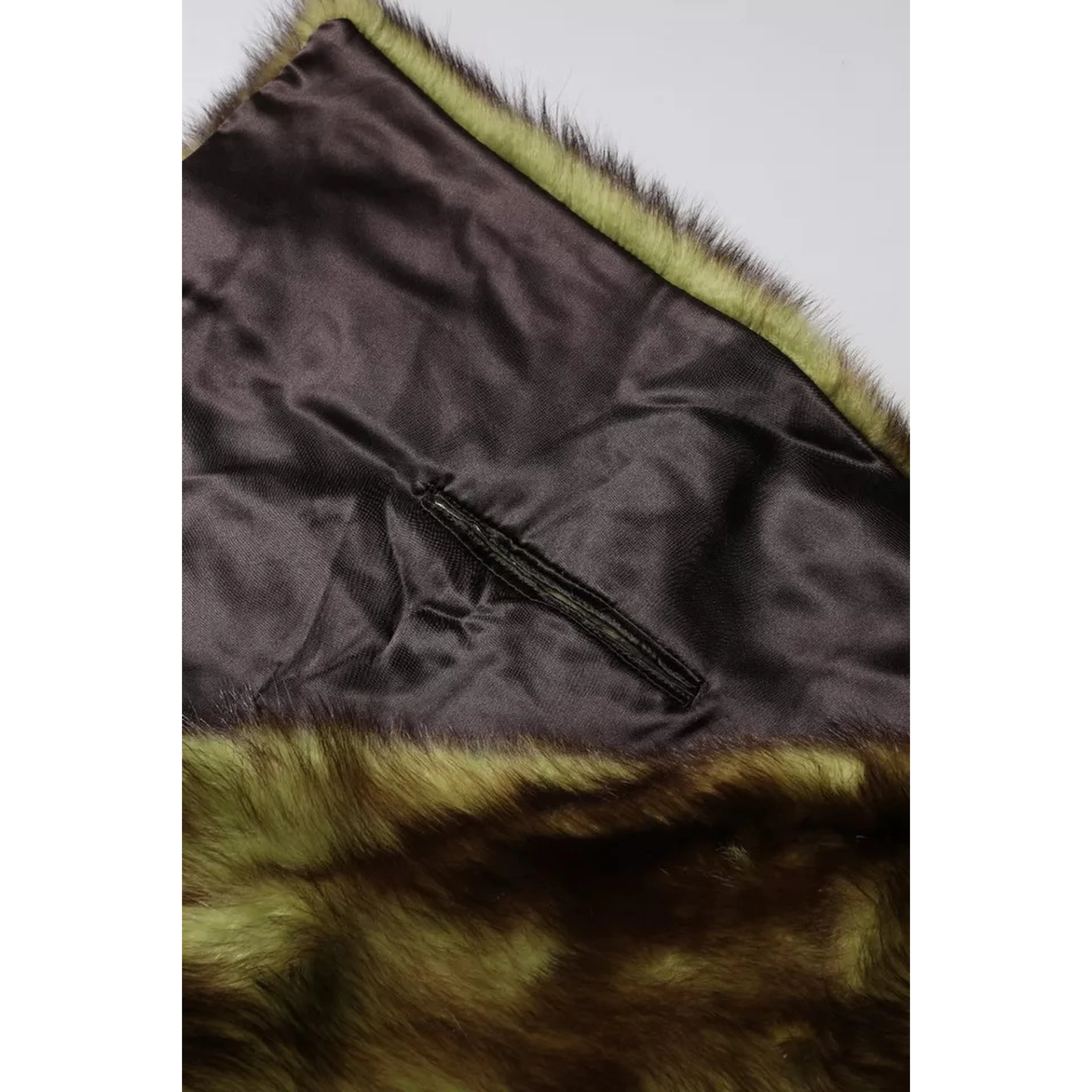 Multicolor Fur Shawl Neck Wrap Cover Collar Scarf