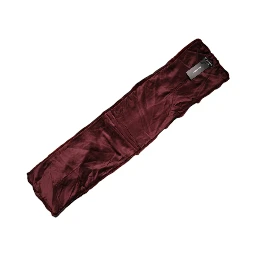 Black Red Stripe Fur Shawl Neck Wrap Scarf