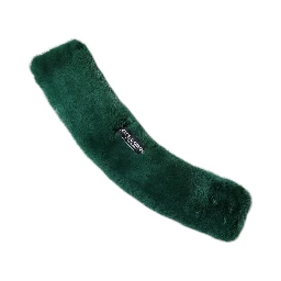 Green Mink Fur Collar Women Neck Wrap Scarf